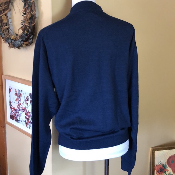 Vintage CLUB ROOM Sz Small MED
100% Extra Fine Merino Wool
Deep Navy HONG KONG - Picture 7 of 12